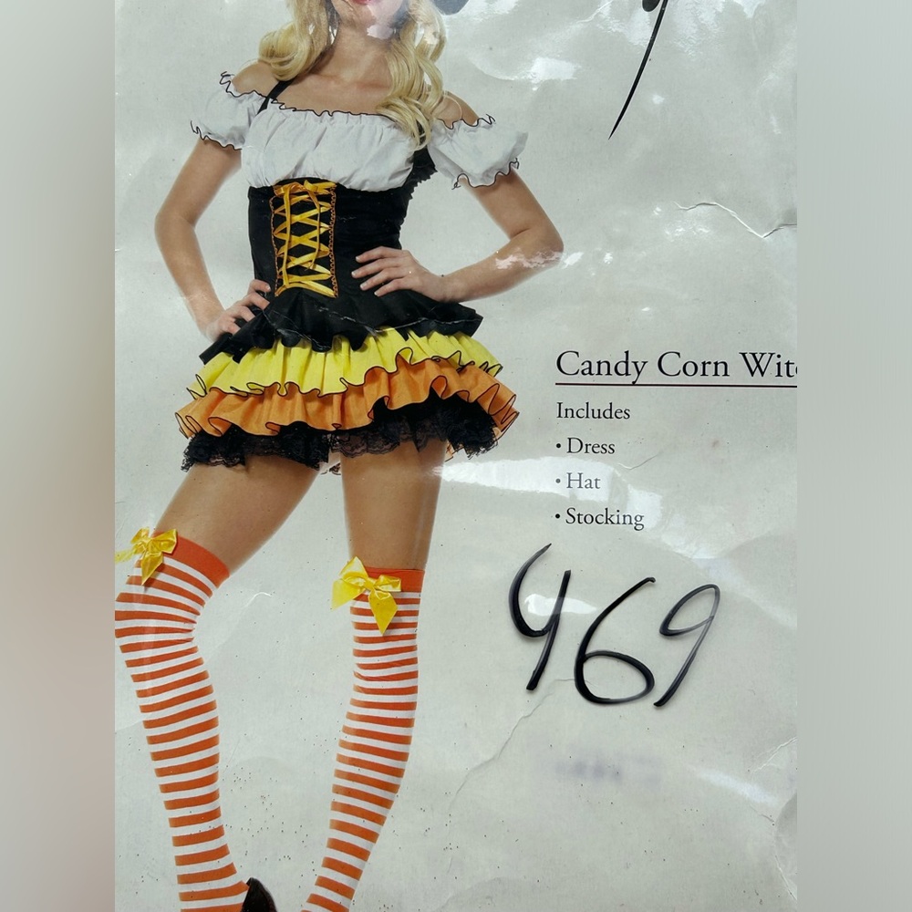 Candy corn Halloween costume